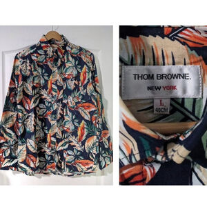 Thom Browne | Men's Tropical Print Shirt